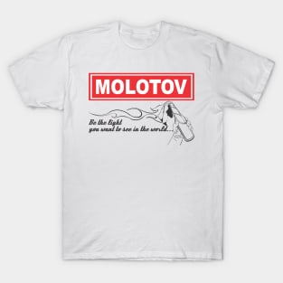 Molotov Cocktail - Anarchy - Anarchist T-Shirt